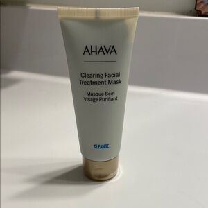 NWT! AHAVA Clearing Facial Treatment Mask - White and Tan! 2.5 fl oz. / 75 ml!